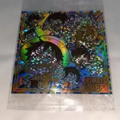 ワンピース モンキー・D・ルフィ ステッカー　ウエハース