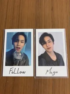 SEVENTEEN FOLLOW ミンギュ インスタントフォト