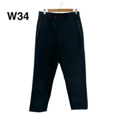 【三ツ星タグ】90s RRL Twill Pants W34 ブラック ツイルのサムネイル