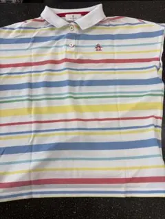 Munsingwear 半袖ポロシャツ 3L マルチボーダー Munsingwear 半袖ポロシャツ 3L マルチボーダー - メルカリ