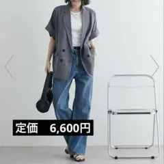 DISCOAT テックリネン半袖シャツジャケットのサムネイル