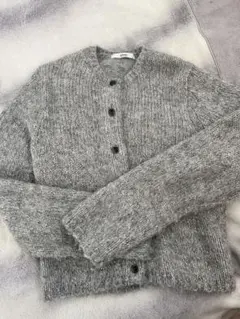 ジャーナルスタンダードレリューム　スパンコール付きカーディガン