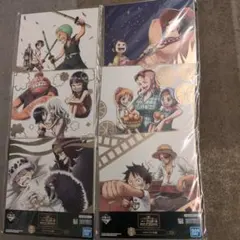 一番くじワンピース 　色紙 6枚セット