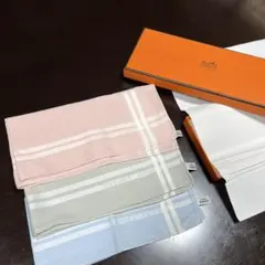 HERMES ハンカチ 3枚セット