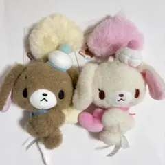 新品 シュガーバニーズ プチタオル しろうさ くろうさ ももうさ はな