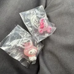 ゆるっとめじるしアクセサリー　マイメロ ぼんぼんりぼん