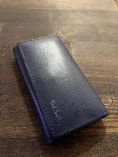paul smith ポールスミス レザーキーケース ネイビー