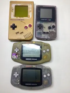 ゲームボーイ・ゲームボーイカラー・ゲームボーイアドバンス本体セット