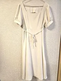 半袖 ロングワンピース パーティードレス　春ワンピース　レディース　韓国