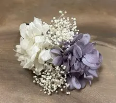 K40 ドライフラワー髪飾りヘッドドレス　成人式結婚式前撮り卒業式祭り七五三