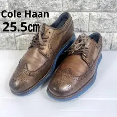 Cole Haanルナグランドレザーシューズ ウィングチップ レースアップ7.5のサムネイル