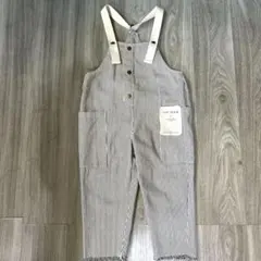 CIAOPANIC TYPY ストライプオーバーオール　120cm サロペット