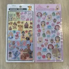 正規品　ボンボンドロップシール　ディズニー！　クラシック　プリンセス　2枚セット