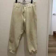 ZET Tアイボリー 野球用練習着 Mサイズ