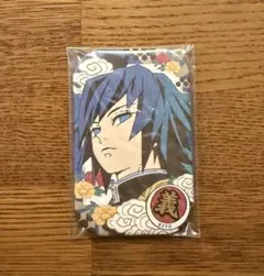 鬼滅の刃/冨岡義勇/缶バッジ/まるかく/原画/新品未開封