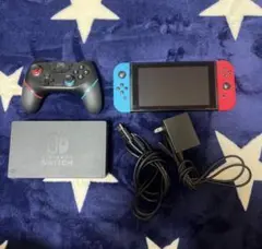 Switch 本体 SDカード128GB ホリ ジョイコン 充電器 グリップ - メルカリ