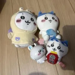 ハチワレ ぬいぐるみ4体セット