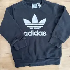 adidas 黒 トレーナー 100cm