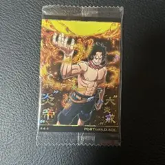 未開封　ONEPIECEウエハースカード ルフィ＆エース シークレット ワンピース ウエハースカード ルフィ エース 未開封 シークレット