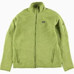 パタゴニア Patagoniaベターセータージャケット フリースジャケット黄緑