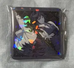 鬼滅の刃　モクテルバー　コレクションロト　グリッター缶バッジ　冨岡義勇