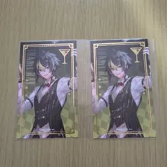 アニメイトカフェ Dytica カクテル箔押しカード 伊波ライ