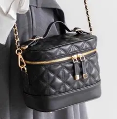 RANDA キルティング 2WAYバニティバッグ