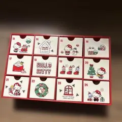 ハローキティ アドベントチェスト サンリオ アドベントカレンダー チェスト ボックス ⭐︎ ハローキティ