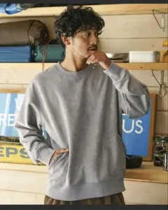 BAYFLOW グレー トレーナー