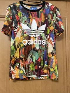 adidas アディダス ファームカンパニー 鳥柄　Tシャツ