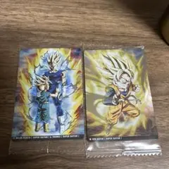 ドラゴンボールウェハースカード2枚