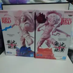 ONE PIECE FILM RED フィギュア ２体セット　シャンクス／ルフィ