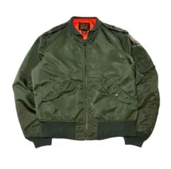 90s DOG FIGHT MA-1 レザー切替ジャケット フライトジャケット 90s DOG FIGHT MA-1 レザー切替ジャケット フライトジャケット