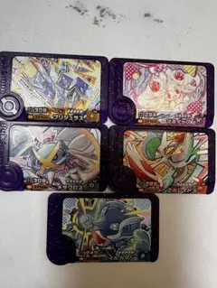 ポケモンフレンダ ベストタッグ第3弾　スーパートレジャー 5枚セット