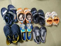 16日まで出品子供用ベビーシューズ16〜19センチ13.5〜15センチ18足