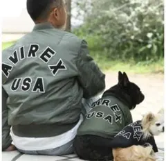 AVIREX アビレックス MA-1 ロゴ