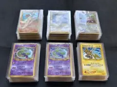 旧裏 リザードン ひかるミュウ 光沢あり ピカチュウ 130枚 まとめ売り 旧裏 リザードン ひかるミュウ 光沢ピカチュウ 130枚 まとめ売り