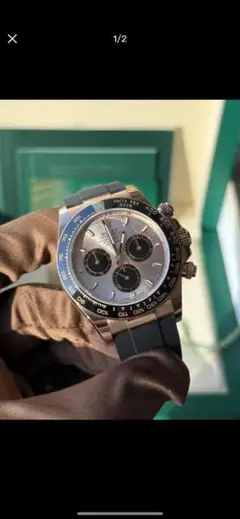 ROLEX クロノグラフ 腕時計 シルバー