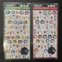 【正規品】ボンボンドロップシール ミニ スヌーピー 2枚セット