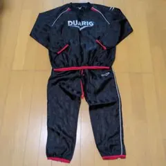 DUARIG ピステ上下 ブラック/レッド