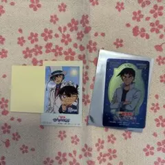 名探偵コナン サンシャインシティ　服部平次、怪盗キッド　ノベルティ2枚セット