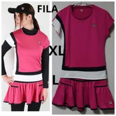 【フィラ】テニスウェアセットXL/プリンス　バボラ　ローチェ　アドミラル　kea 新品【フィラ】テニスウェアL/プリンス バボラ ローチェ アドミラル