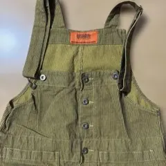 UNIVERSAL OVERALL ストライプ コーデュロイオーバーオール