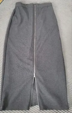 GU ジッパー付き タイトロングスカート