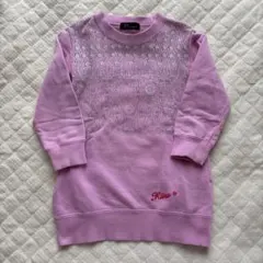 トレーナーワンピース　100センチ