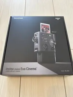 FUJIFILM instax mini Evo Cinema ブラック