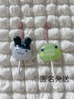 ガチャガチャ たまごっち カラフルキャンディチャーム くちぱっち みみっち