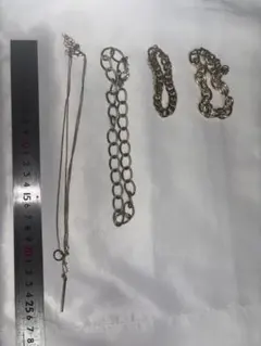 ネックレス ブレスレット 4点セット ゴールド