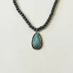 ナバホ　インディアンジュエリー　ターコイズ　ネックレス　ヴィンテージ　アメカジ