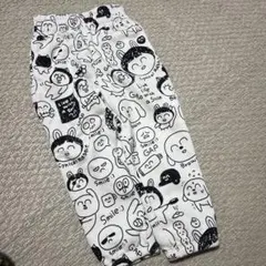 新品★baby GAP 裏起毛　パンツ 100cm 落書き　総柄　パンツ